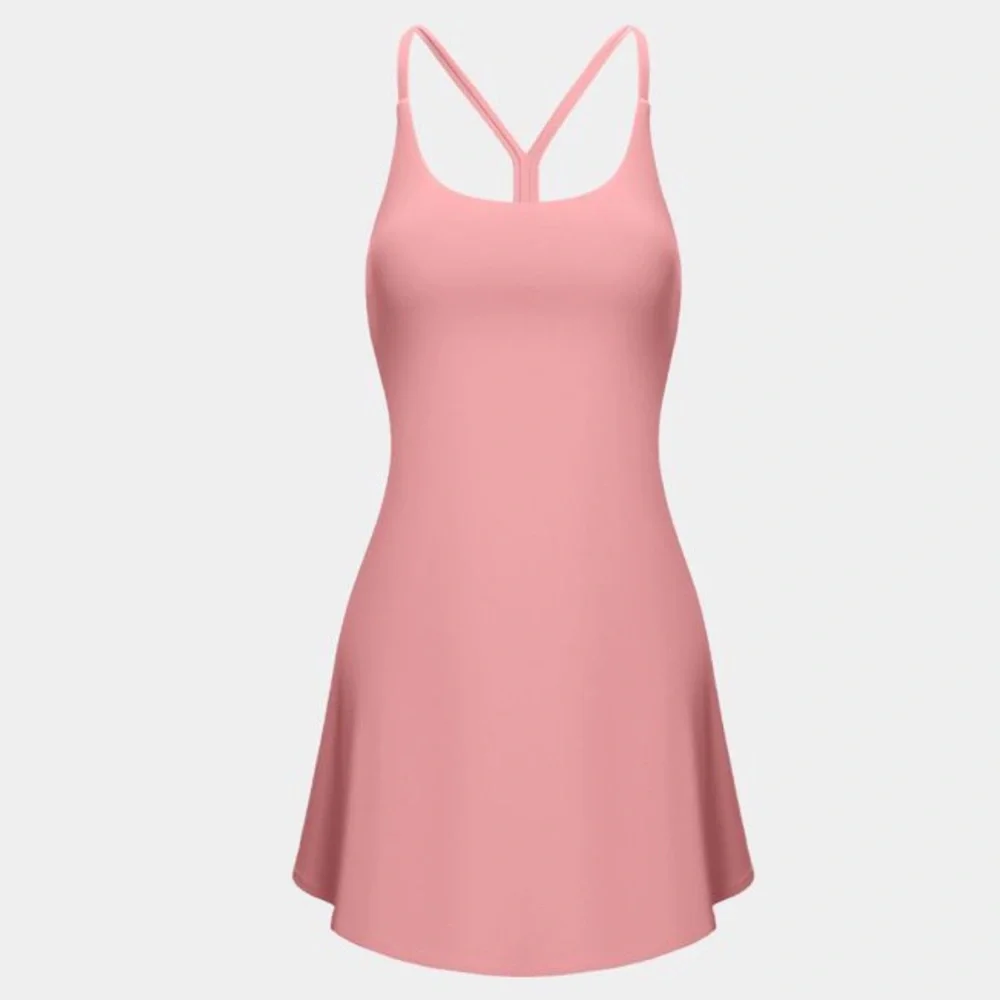 NWT! Halara “Everyday Softlyzero” Dress W/Shorts - Picture 7 of 13